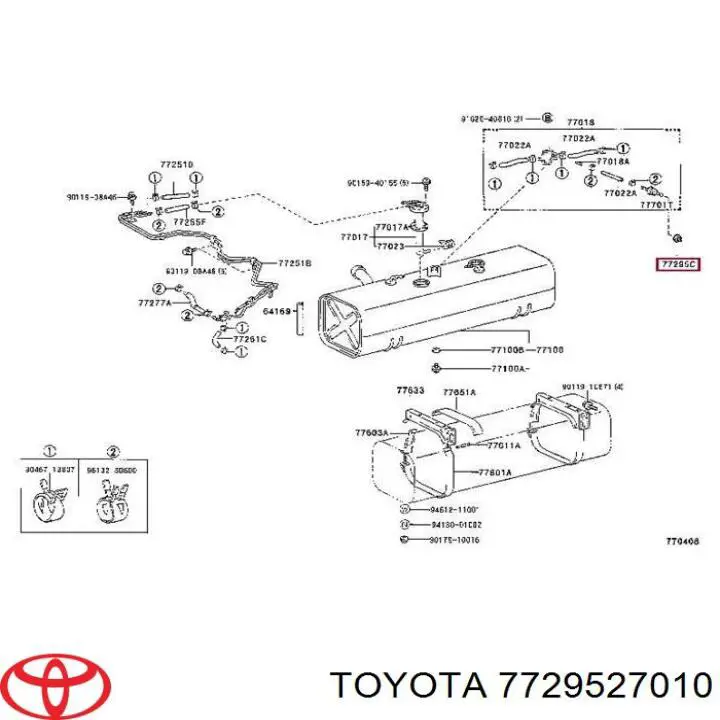 7729527010 Toyota 