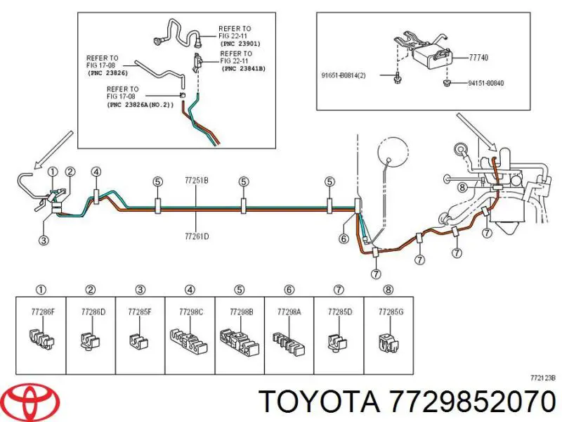 7729852070 Toyota 