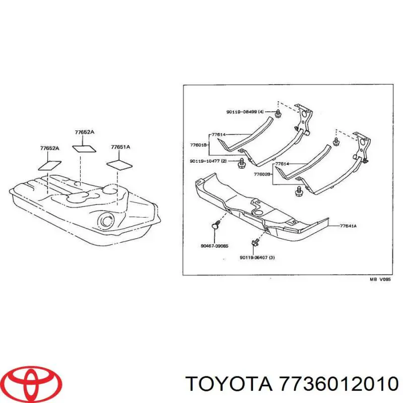  7736012010 Toyota