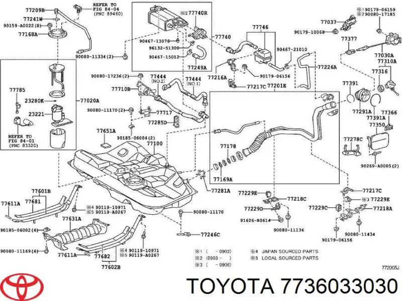 7736033030 Toyota 