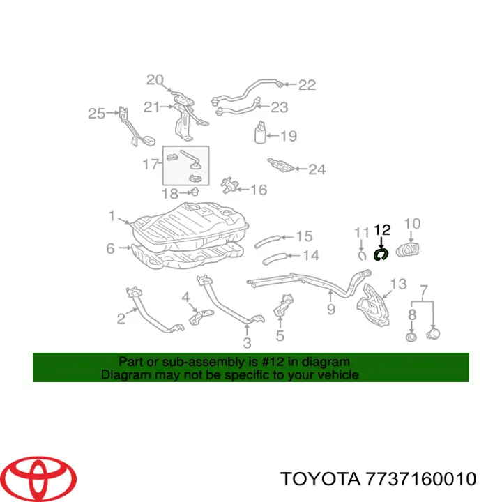 7737160010 Toyota 