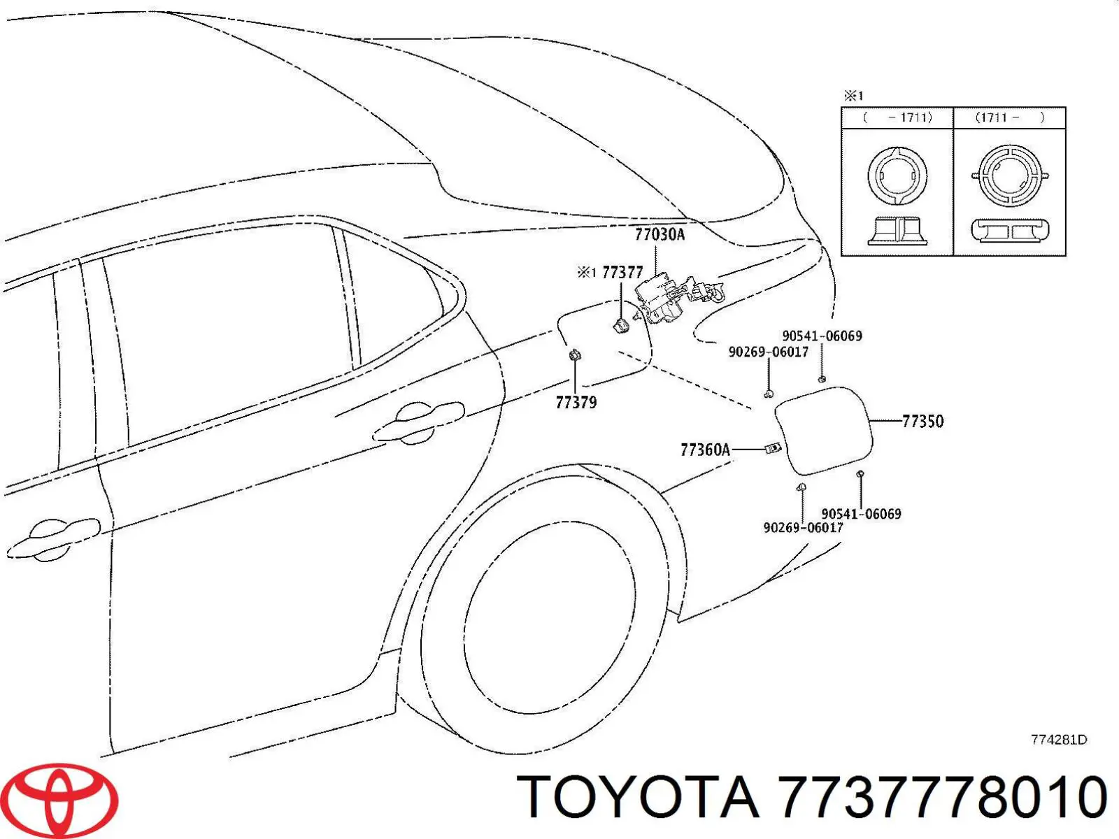  7737778010 Toyota