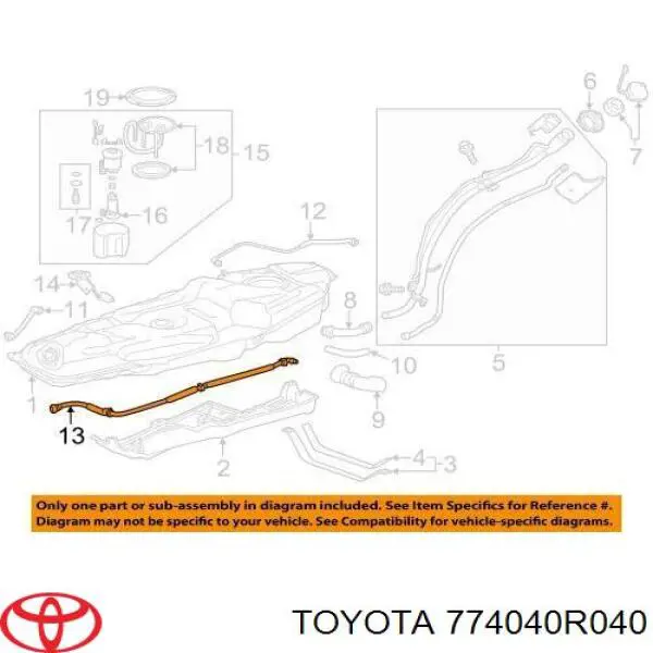 774040R040 Toyota 