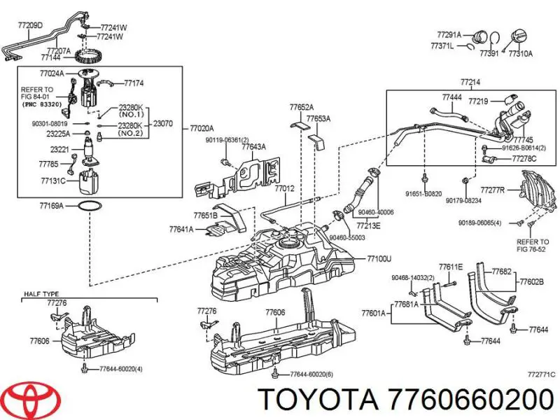  7760660200 Toyota