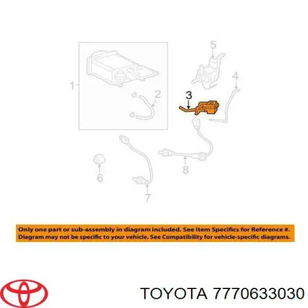  7770633030 Toyota