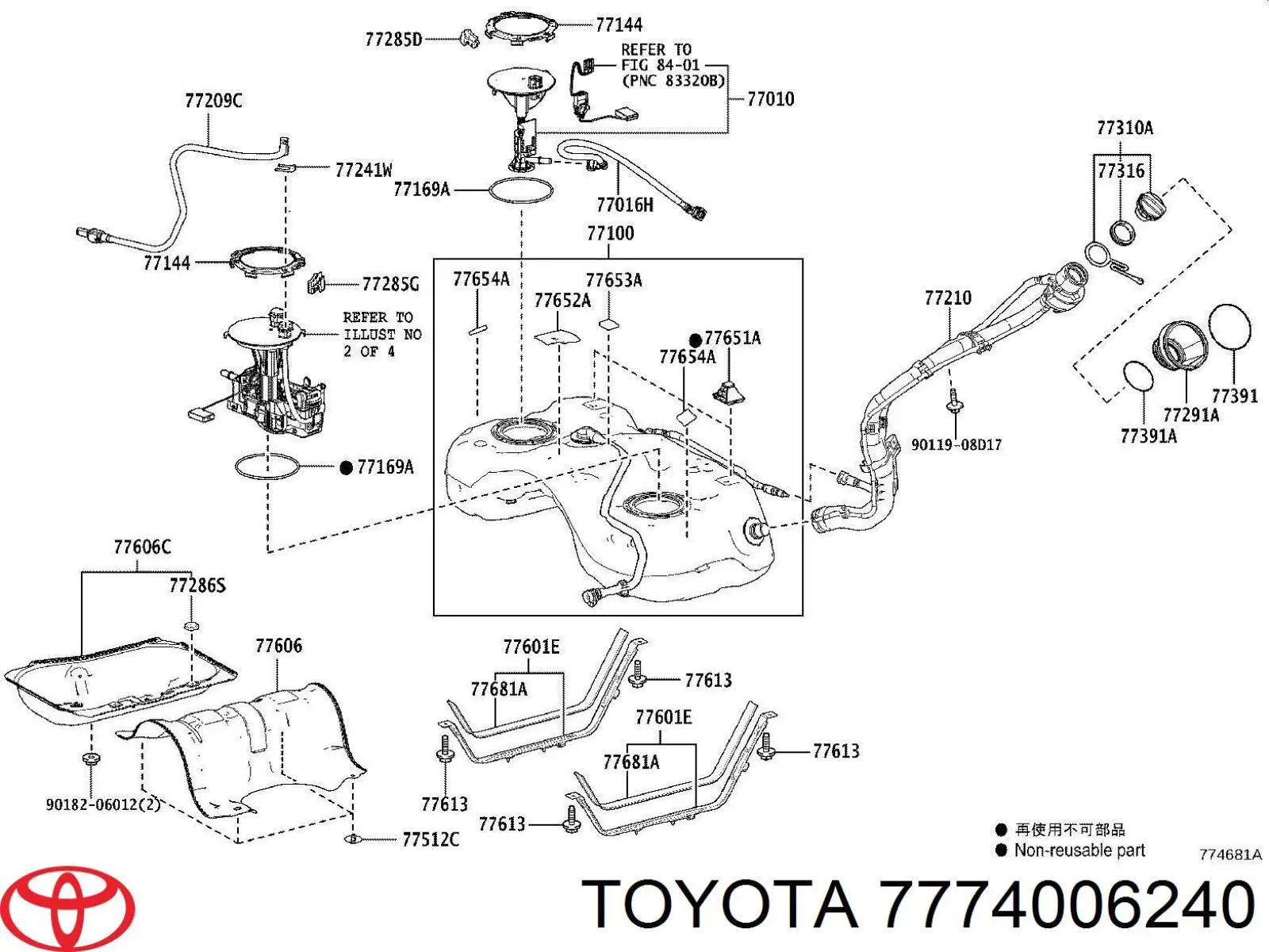 7774006240 Toyota 