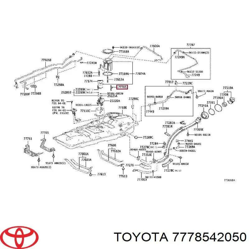 7778542050 Toyota 