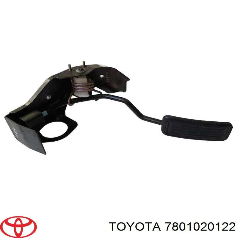 Педаль газа (акселератора) Toyota 7801020122 цена, от 4.85 USD