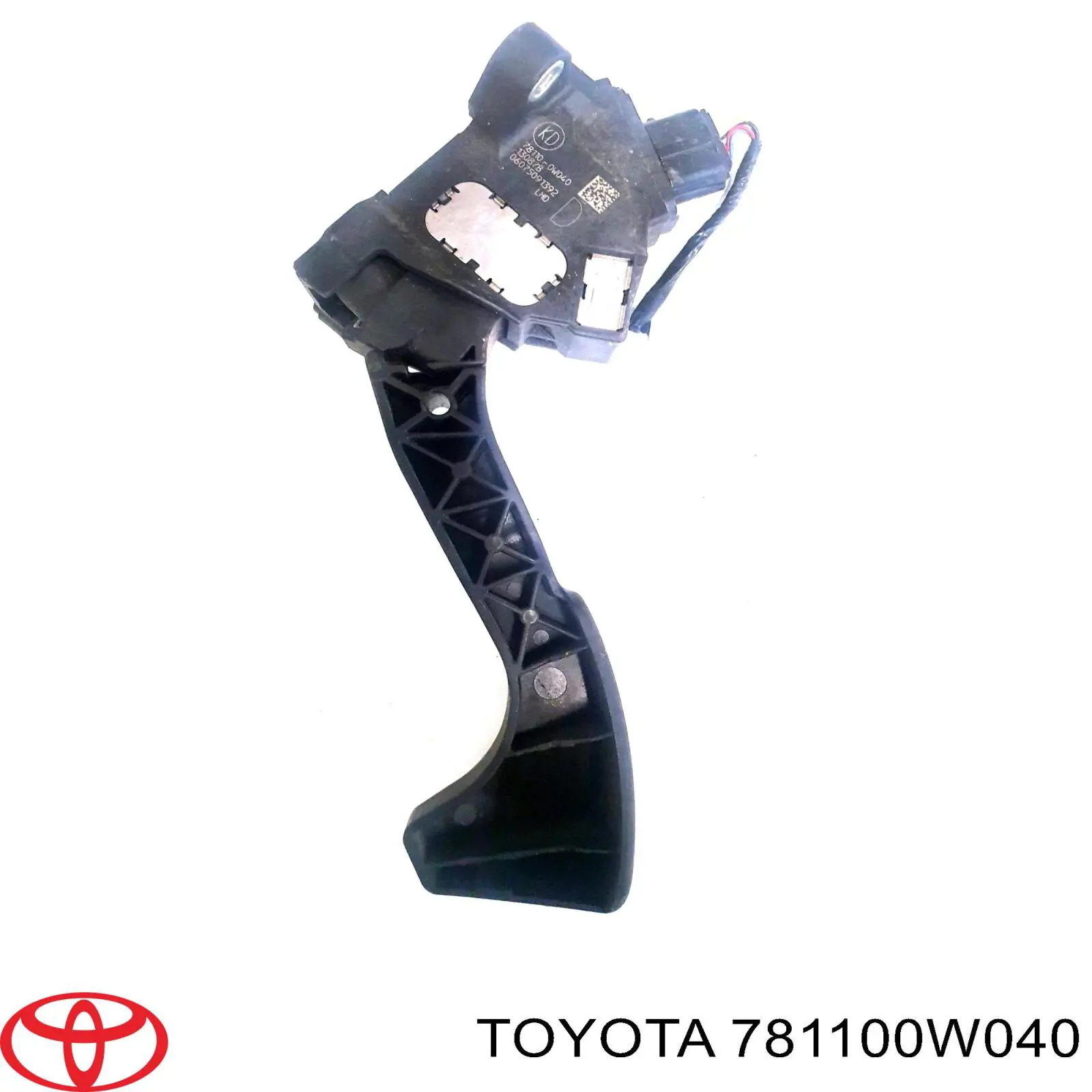 Педаль газа (акселератора) на Toyota Corolla E18