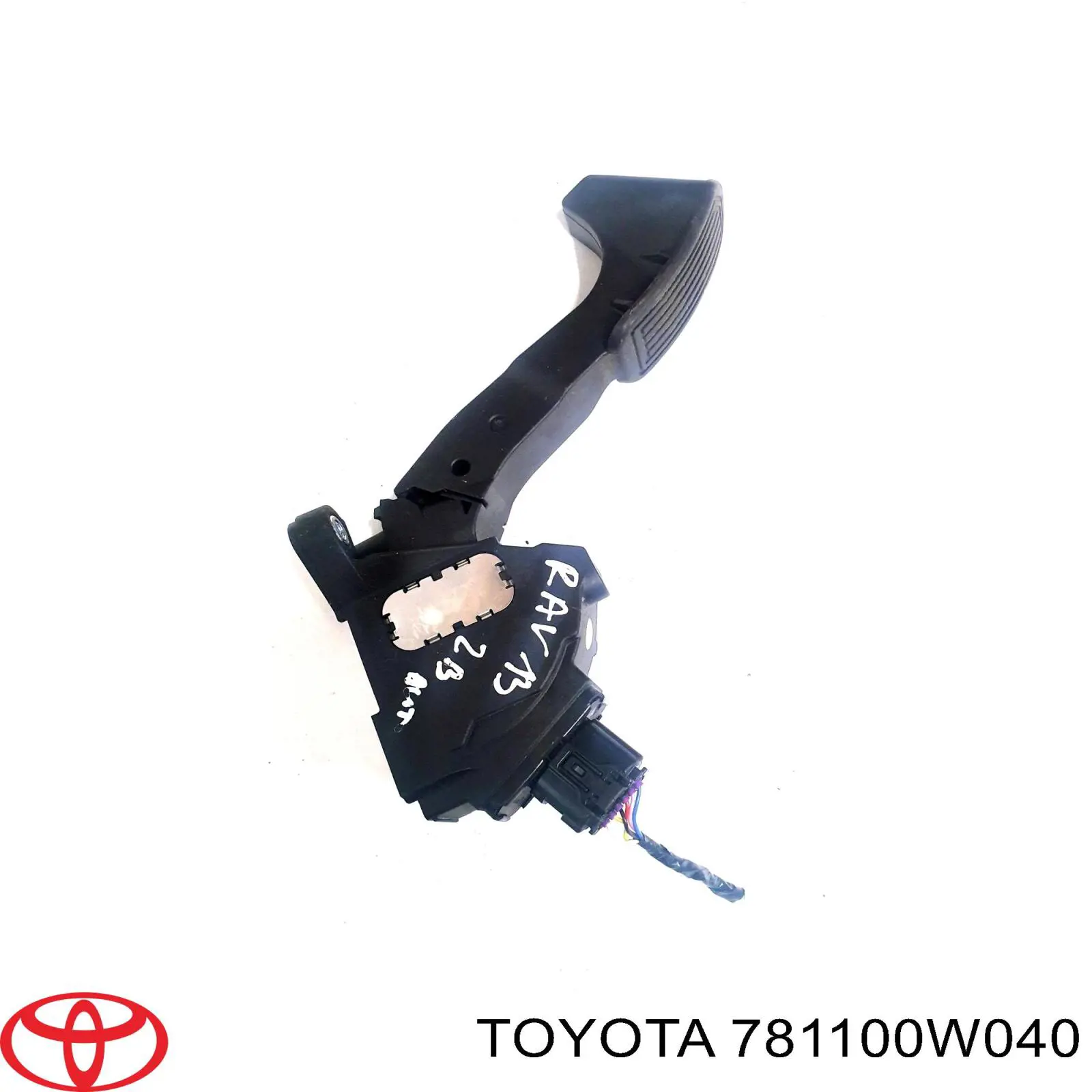 Педаль газа (акселератора) Toyota 781100W040 цена, от 31.67 USD
