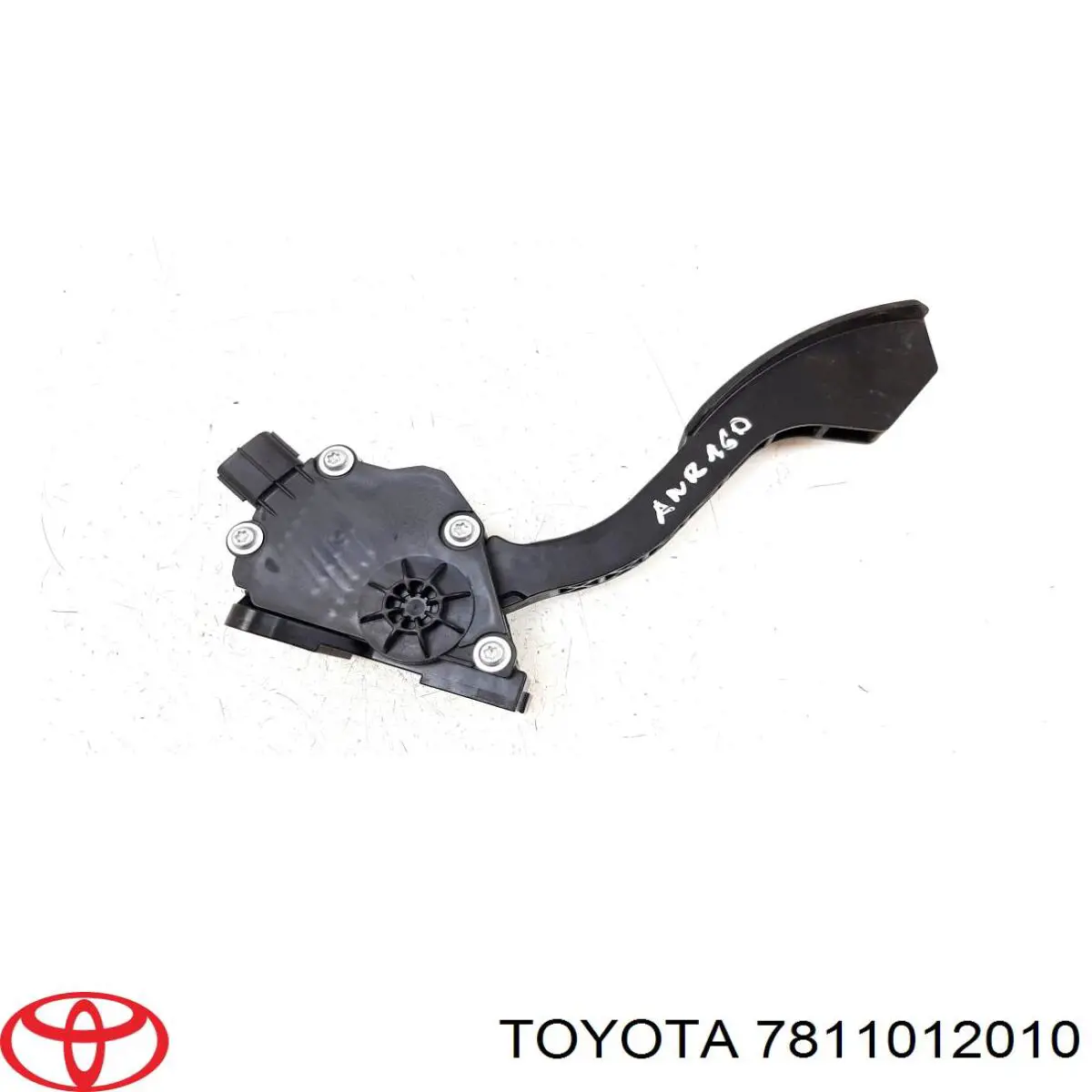 7811012010 Toyota pedal de gás (de acelerador)