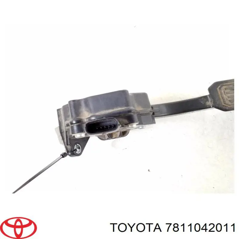 7811042011 Toyota pedal de gás (de acelerador)
