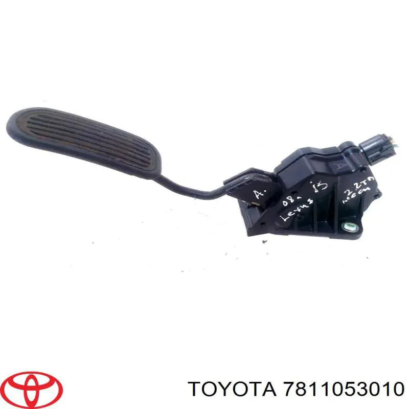 Педаль газа 7811053010 Toyota