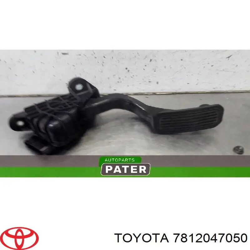 7812047050 Toyota pedal de gás (de acelerador)