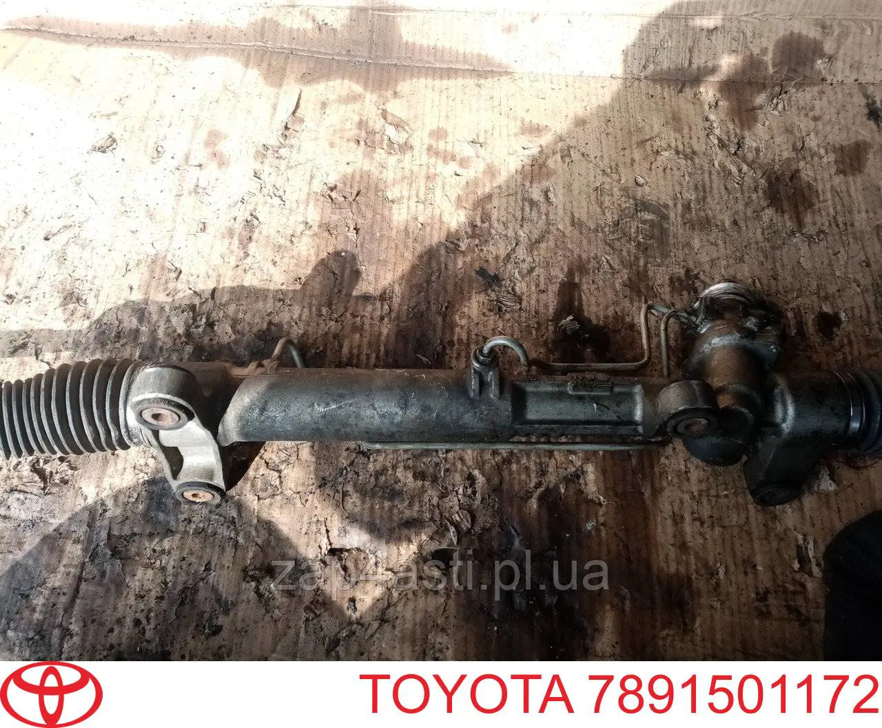 7891501172 Toyota cremalheira da direção