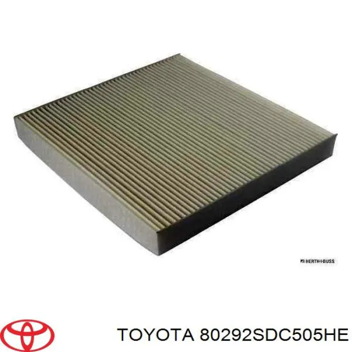 Купить 80292SDC505HE Toyota Фильтр салона угольный