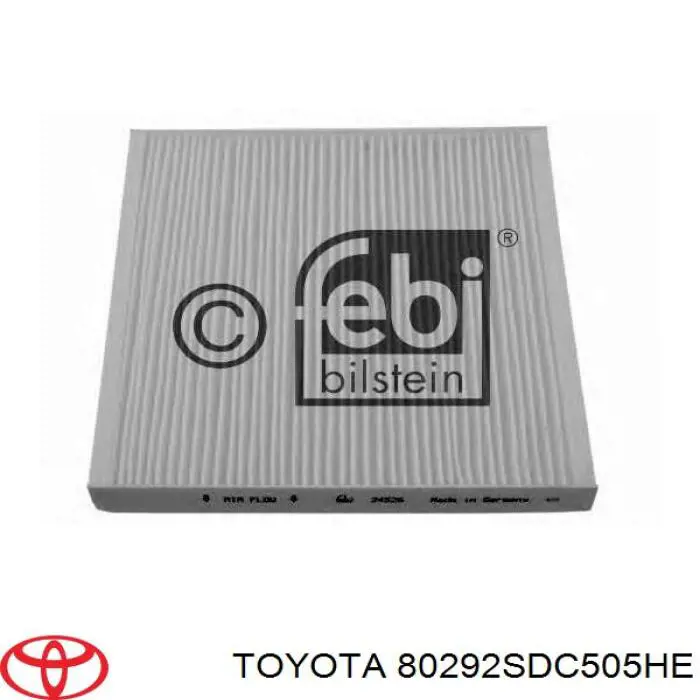 Фильтр воздушный отопителя Toyota 80292SDC505HE цена, от 5.96 USD