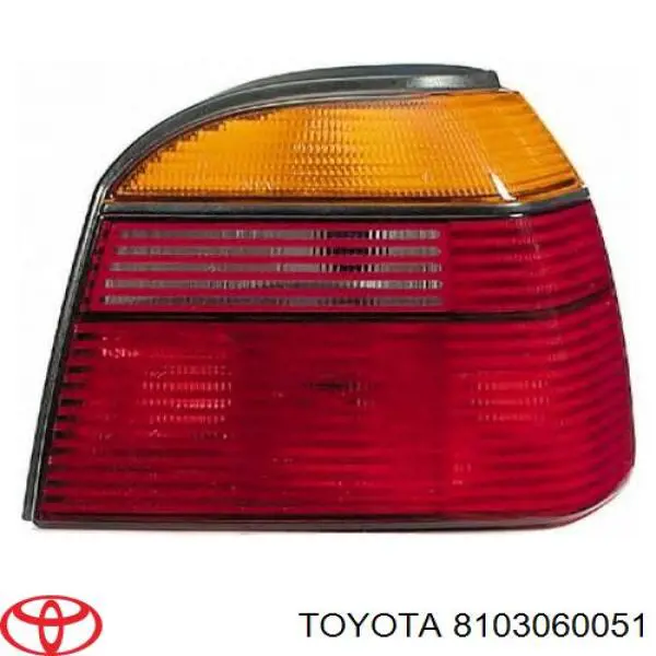 8103060051 Toyota luzes de nevoeiro direitas