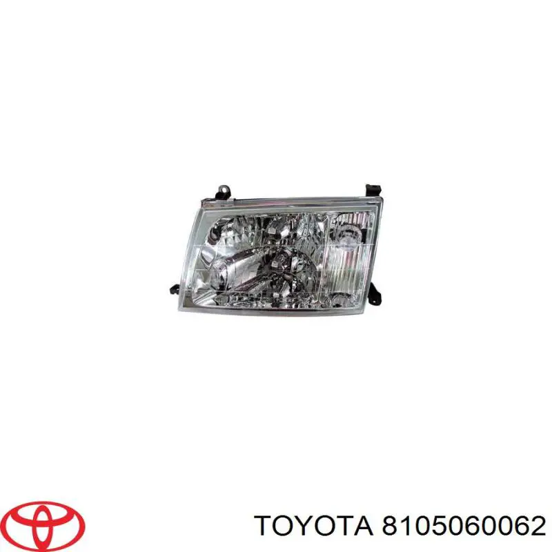 Faro izquierdo 8105060062 Toyota