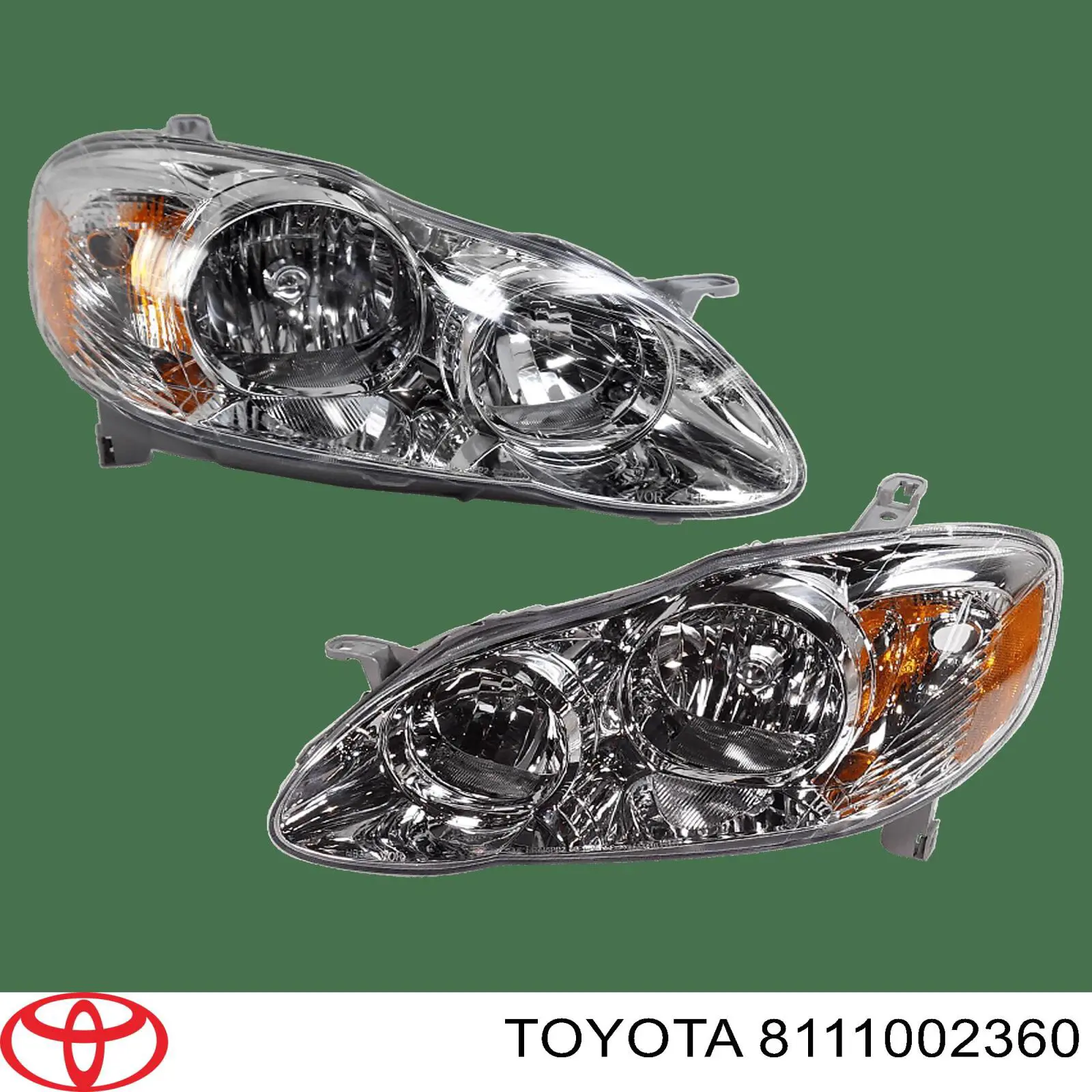 8111002360 Toyota Фара передняя правая