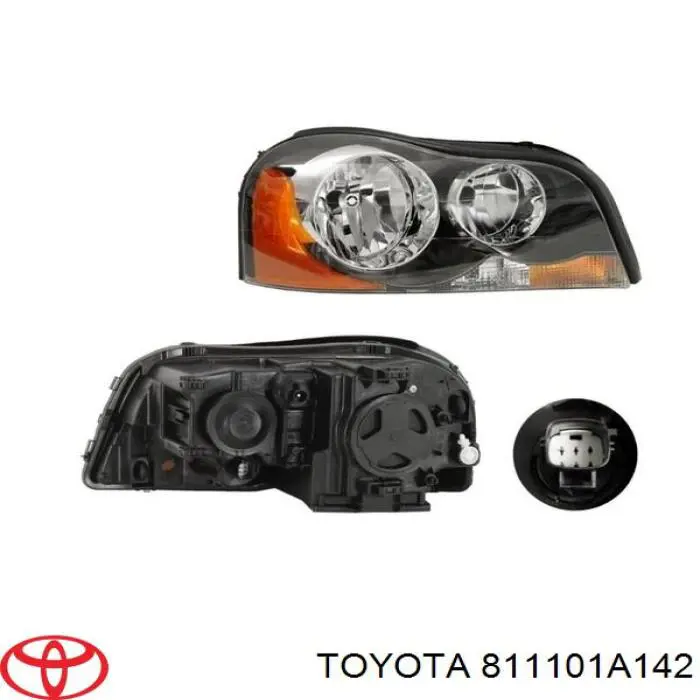 Правая блок фара Toyota 811101A142 цена, от 44.49 USD