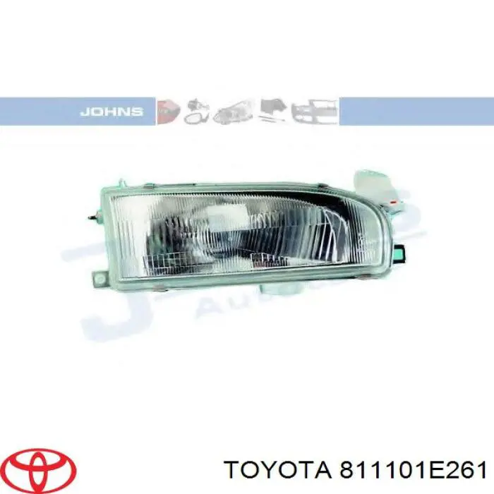 Фара правая 811101E261 Toyota