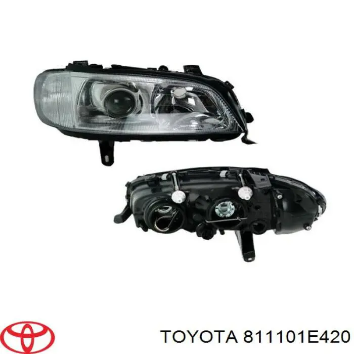 Правая фара 811101E420 Toyota