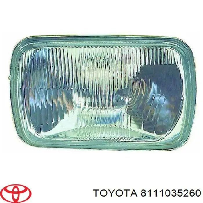 Фара правая 8111035260 Toyota