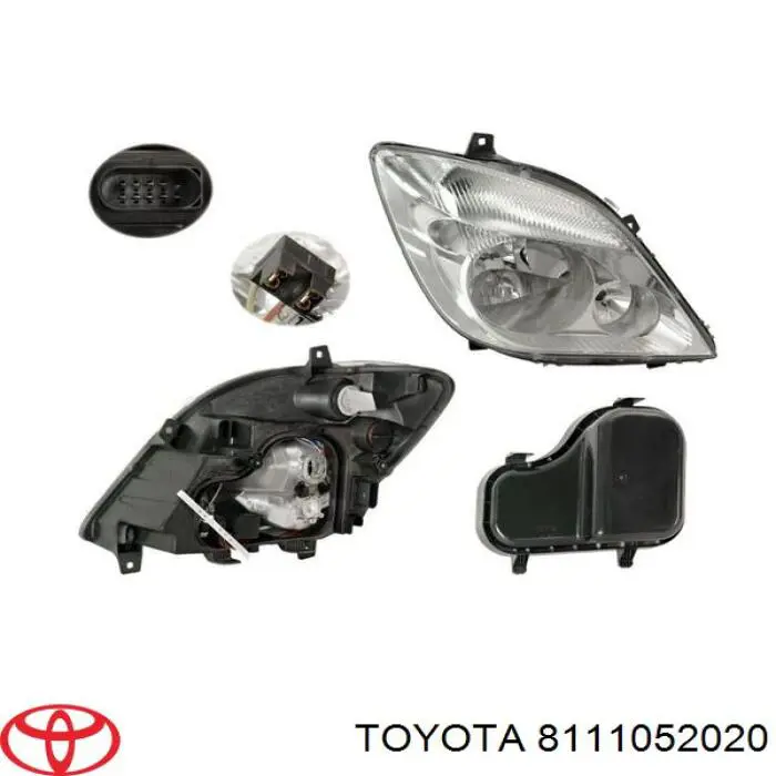Фара правая Toyota 8111052020