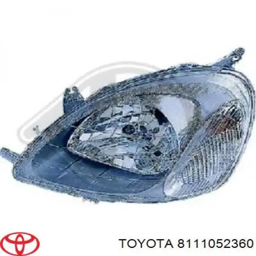 Фара правая 8111052360 Toyota