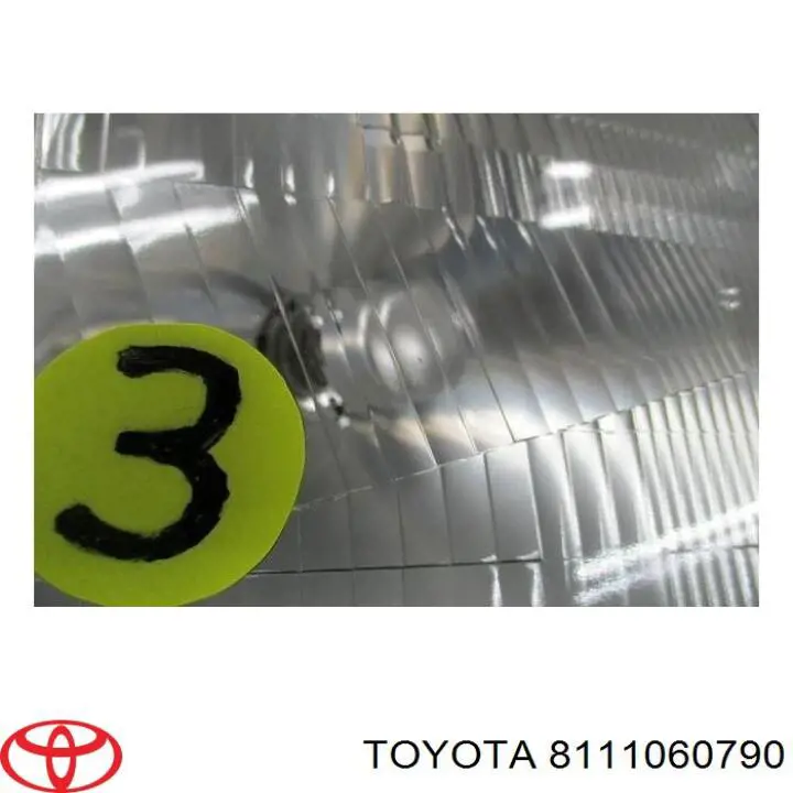 Правая фара 8111060790 Toyota