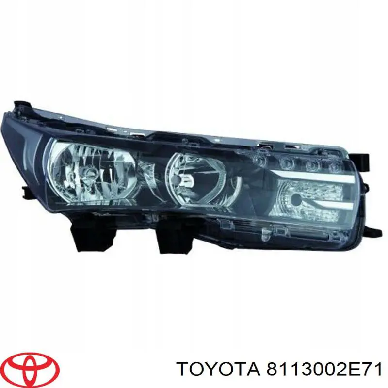 Фара правая 8113002E71 Toyota