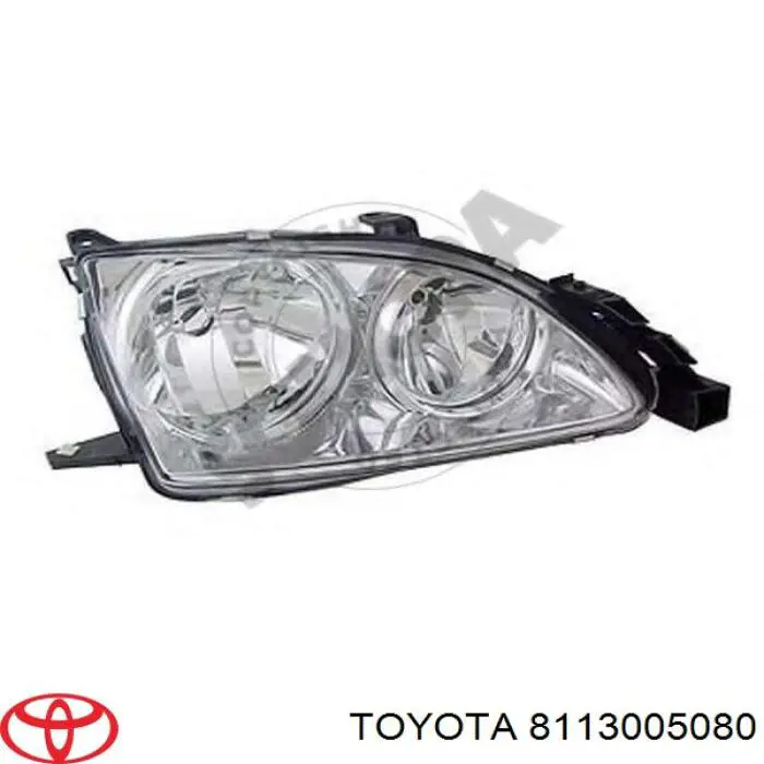 Фара правая 8113005080 Toyota