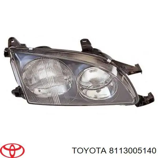 Faro derecho 8113005140 Toyota