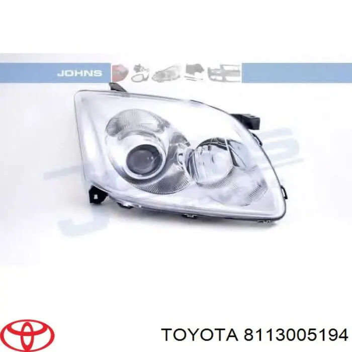Правая блок фара Toyota 8113005194 цена, от 69.59 USD