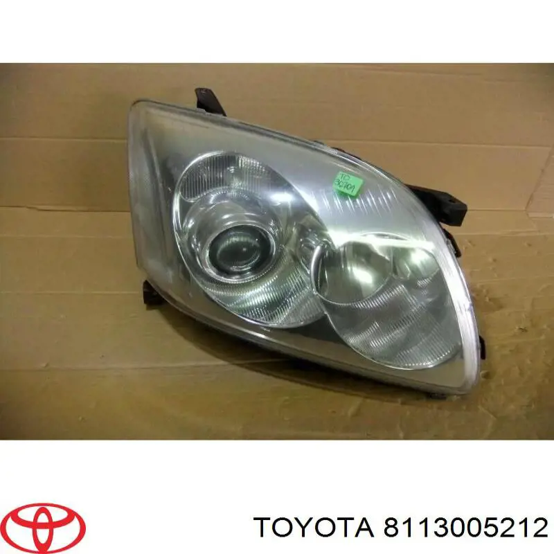 8113005212 TOYOTA Faro derecho original y equivalente