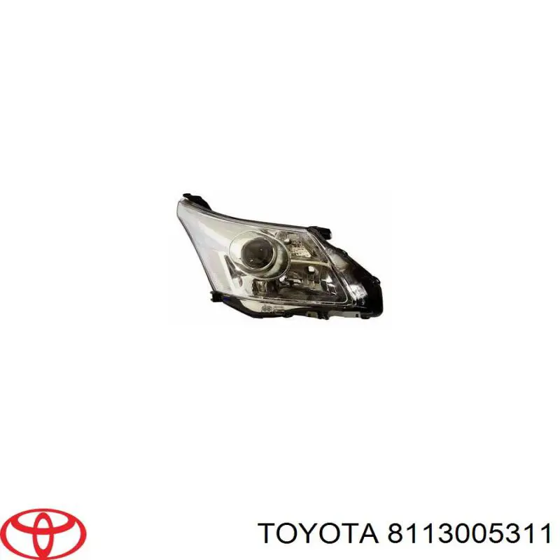 Faro derecho 8113005311 Toyota