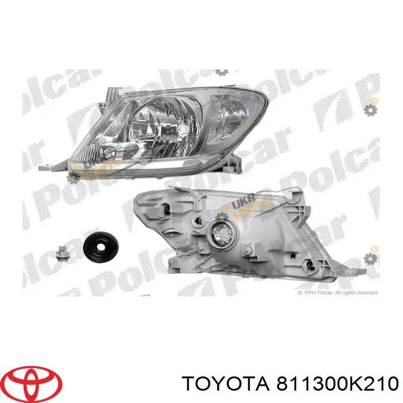 811300K210 Toyota Фара передняя правая