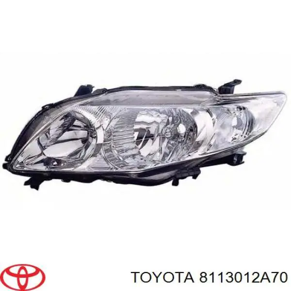 Фара правая 8113012A70 Toyota