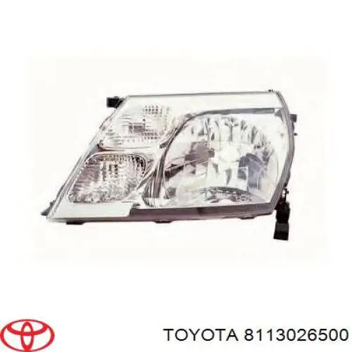 8113026500 Toyota luz direita