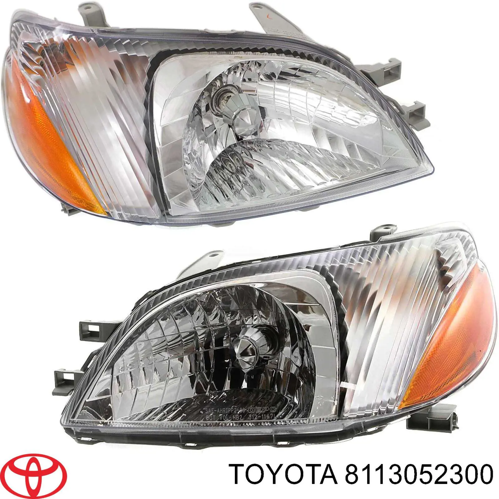 Фара правая 8113052300 Toyota