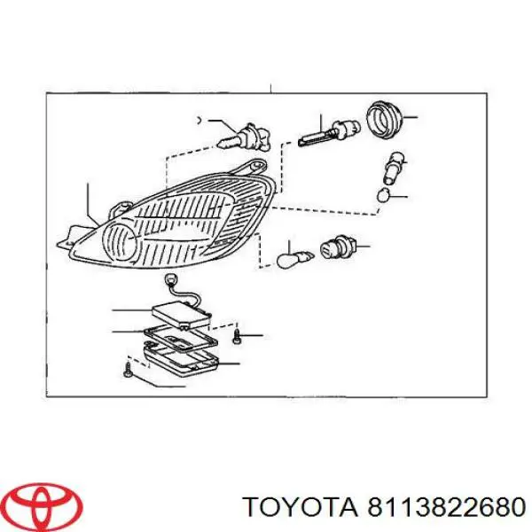  8113822680 Toyota