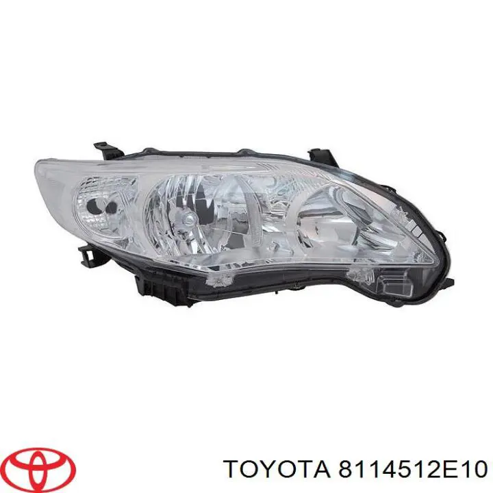 Фара правая 8114512E10 Toyota