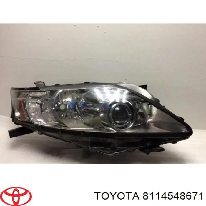 Правая фара 8114548671 Toyota