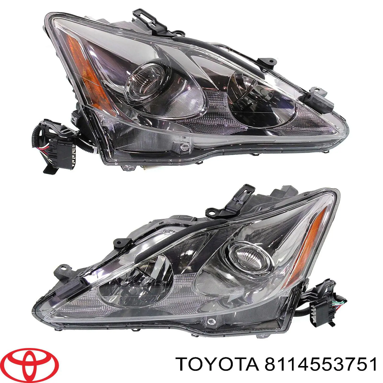 8114553751 Toyota Фара передняя правая