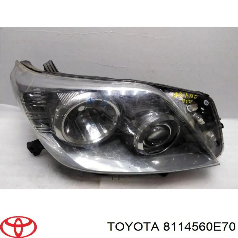 Купить 8114560E70 Toyota Фара основная правая