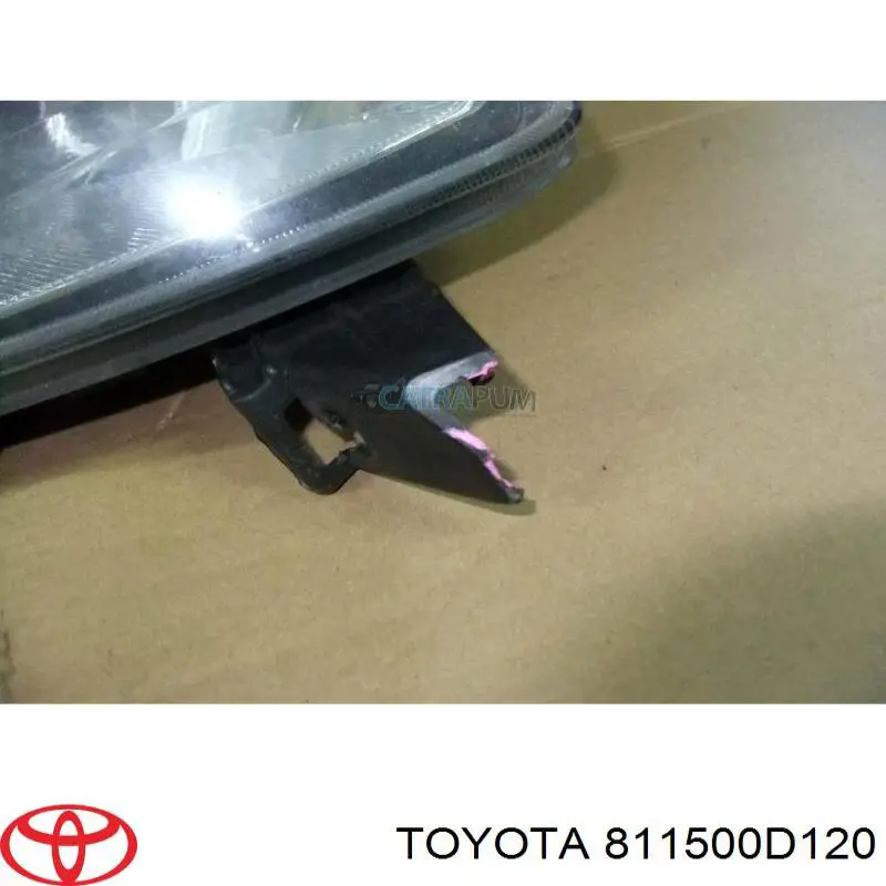 811500D120 Toyota Фара