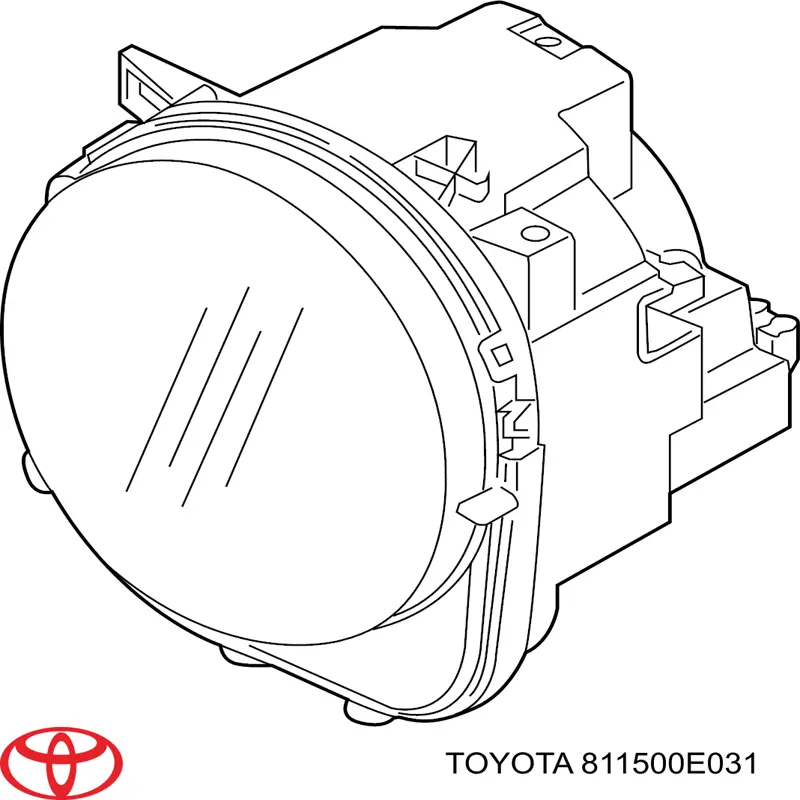 Фара левая 811500E031 Toyota