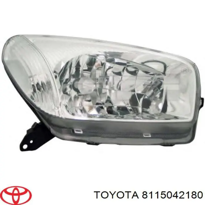 Фара левая 8115042180 Toyota