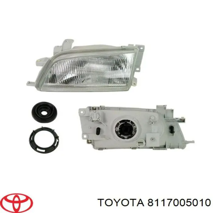 Фара левая 8117005010 Toyota